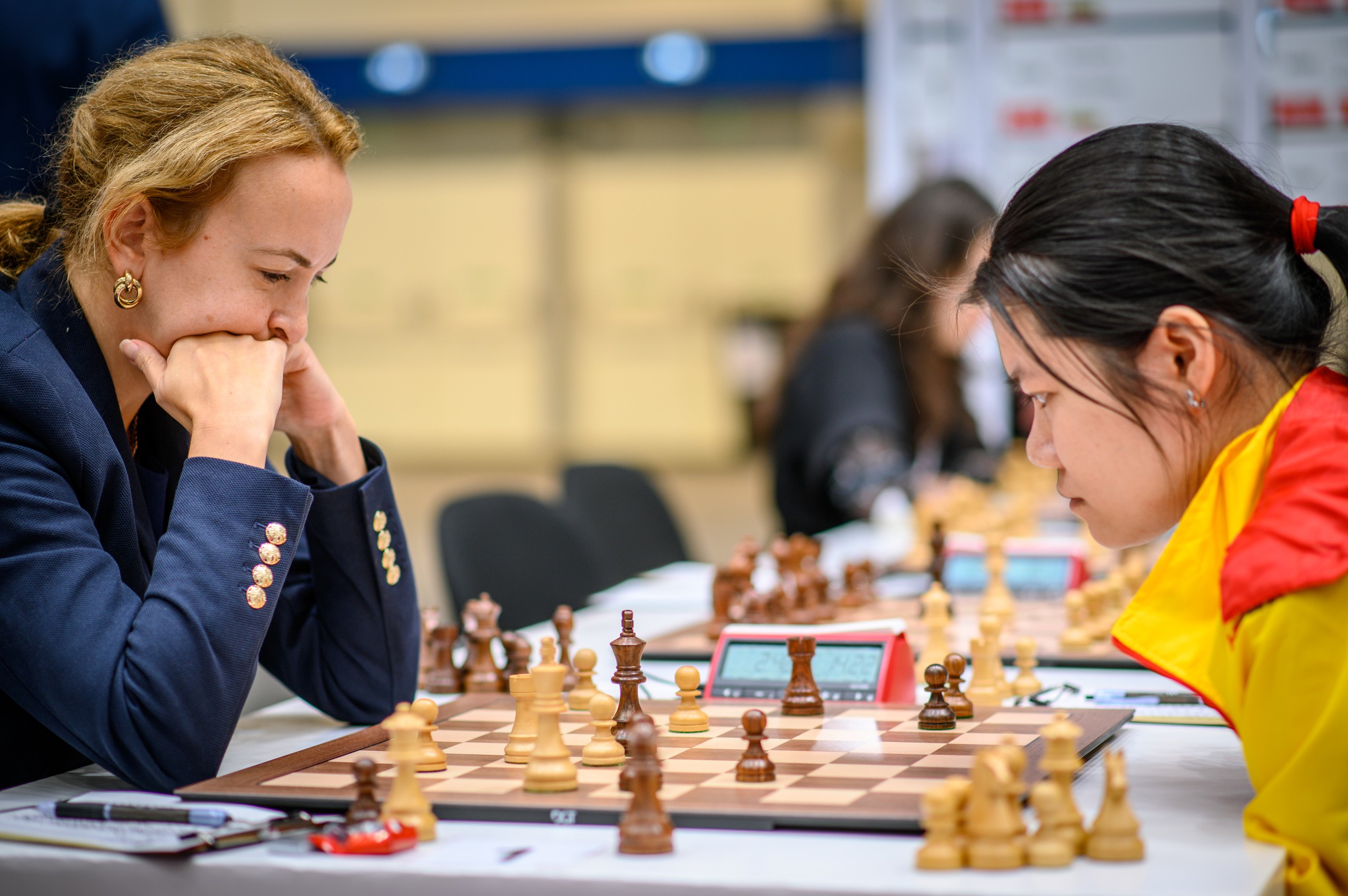 Các kỳ thủ Việt Nam trở về sau Olympiad cờ vua 2024- Ảnh 2.