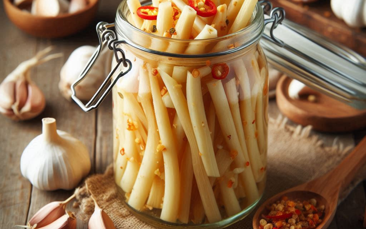 Măng muối mặn của má
