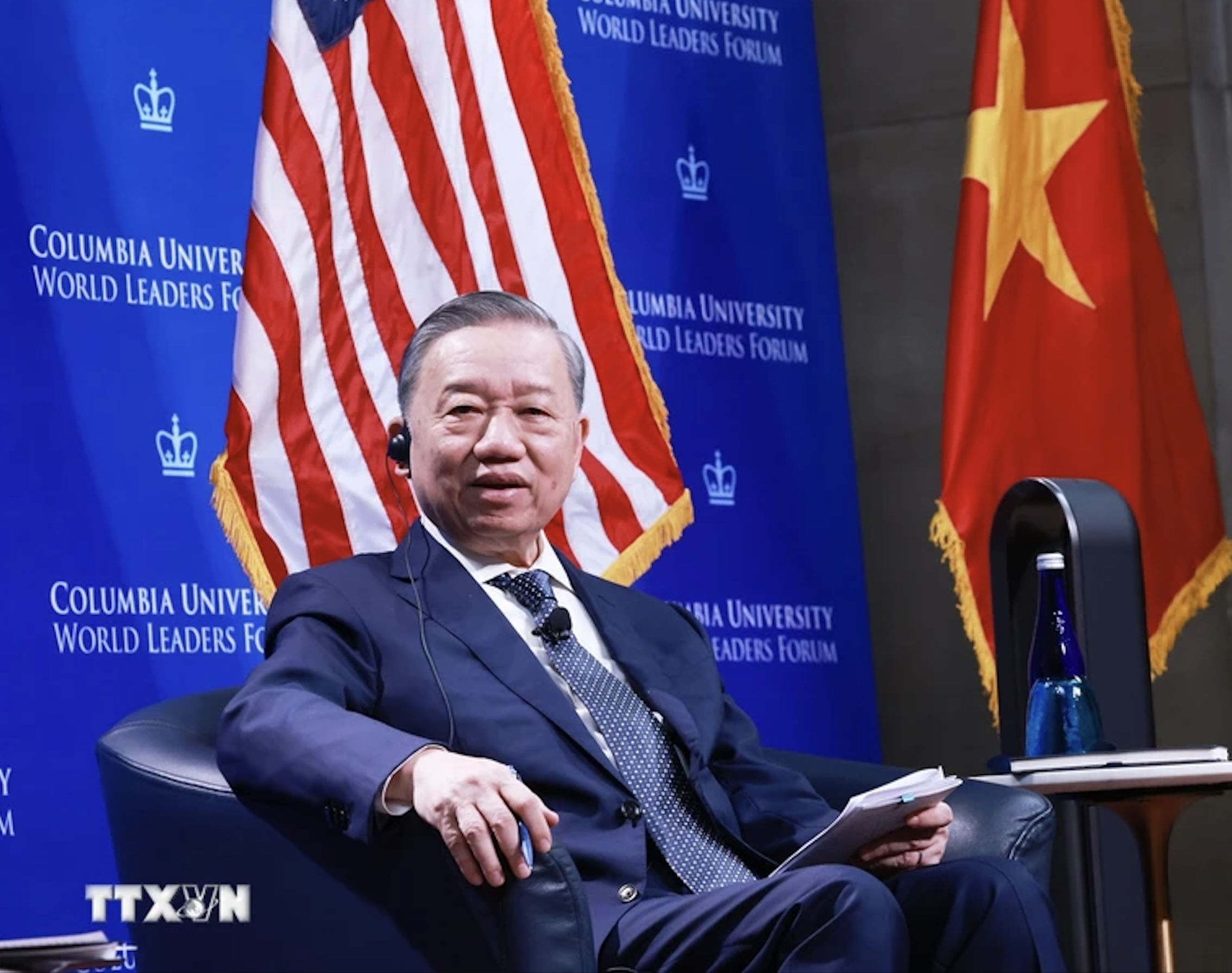 Tổng B&iacute; thư, Chủ tịch nước T&ocirc; L&acirc;m ph&aacute;t biểu ch&iacute;nh s&aacute;ch tại Đại học Columbia- Ảnh 6.