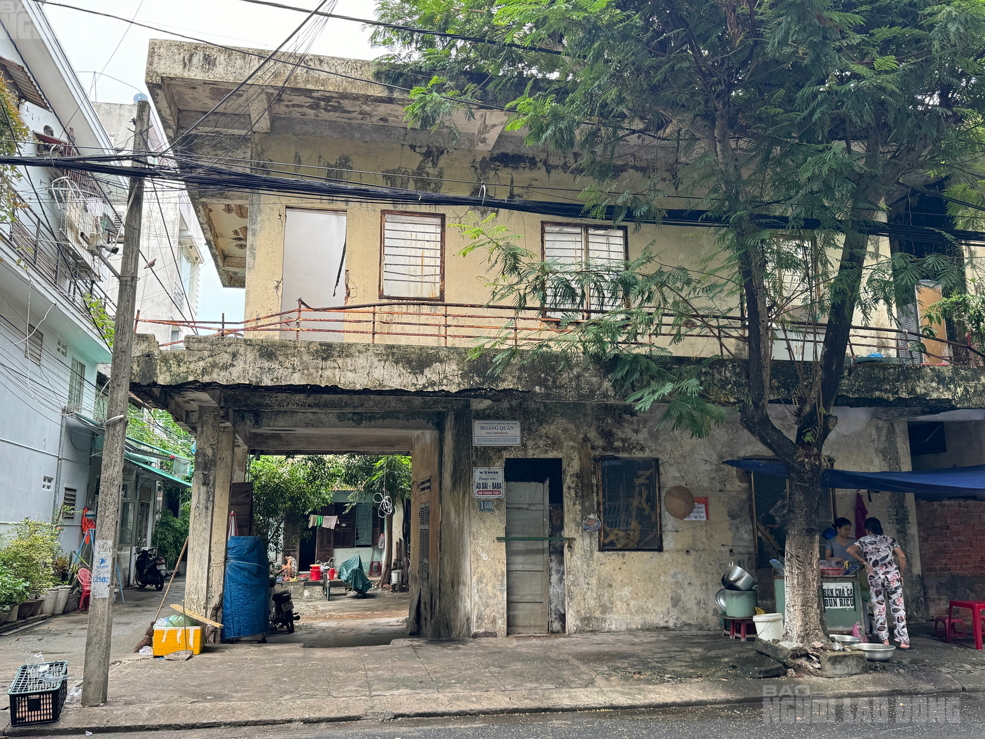 Cận cảnh những nh&agrave; tập thể cũ n&aacute;t ở trung t&acirc;m Đ&agrave; Nẵng- Ảnh 1.