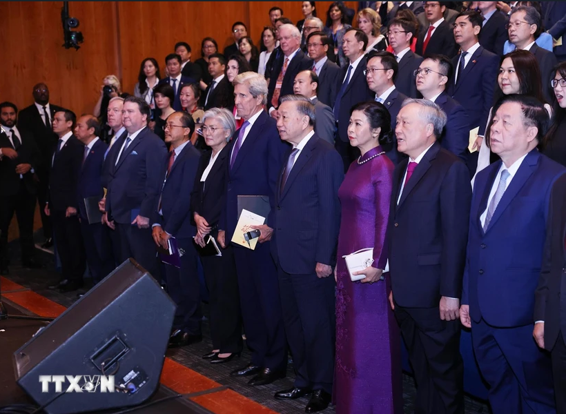Tổng B&iacute; thư, Chủ tịch nước T&ocirc; L&acirc;m: X&acirc;y dựng tầm nh&igrave;n tươi s&aacute;ng cho quan hệ Việt - Mỹ- Ảnh 8.