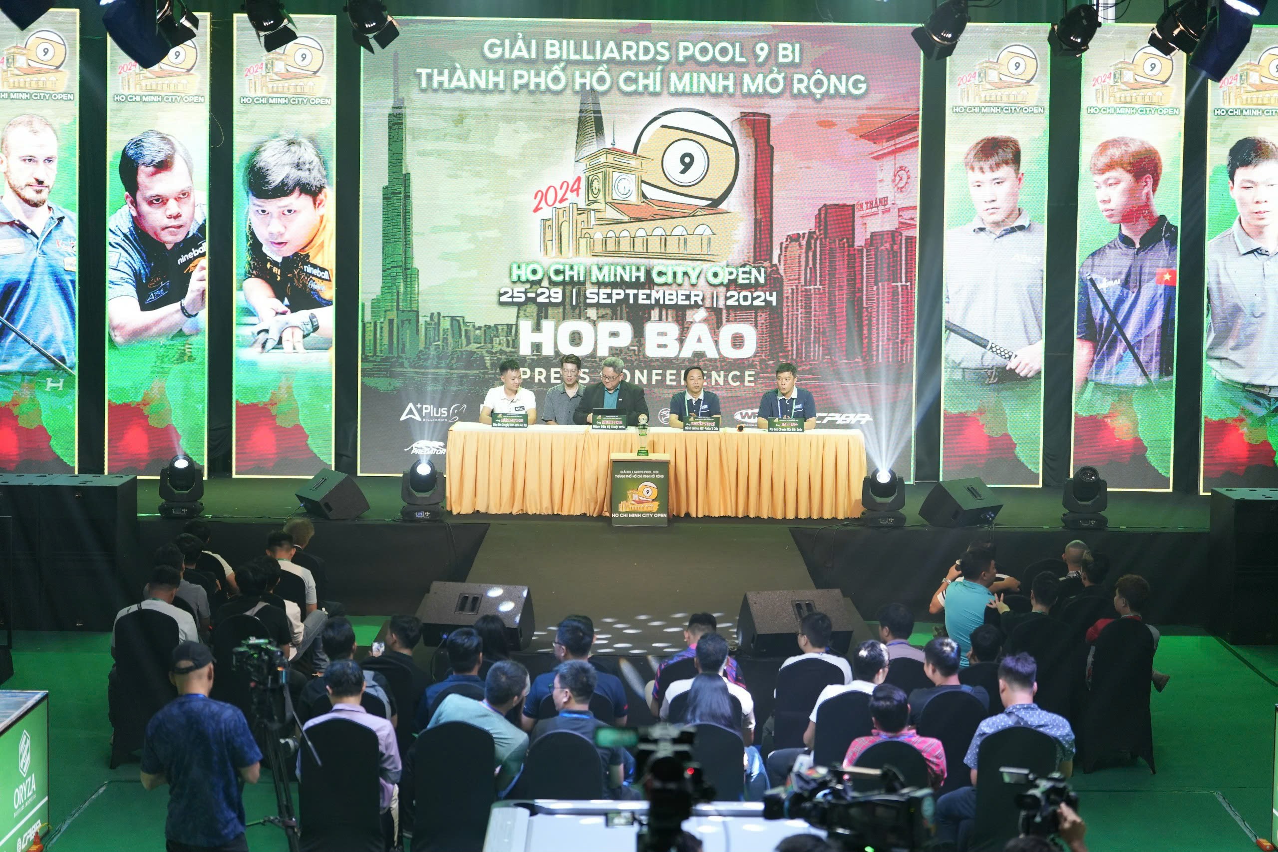 128 hảo thủ đua t&agrave;i Giải billiards pool 9 bi TP HCM mở rộng 2024- Ảnh 1.