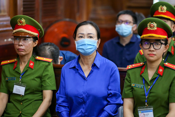 Bị c&aacute;o Trương Mỹ Lan tại t&ograve;a Ảnh: HO&Agrave;NG TRIỀU