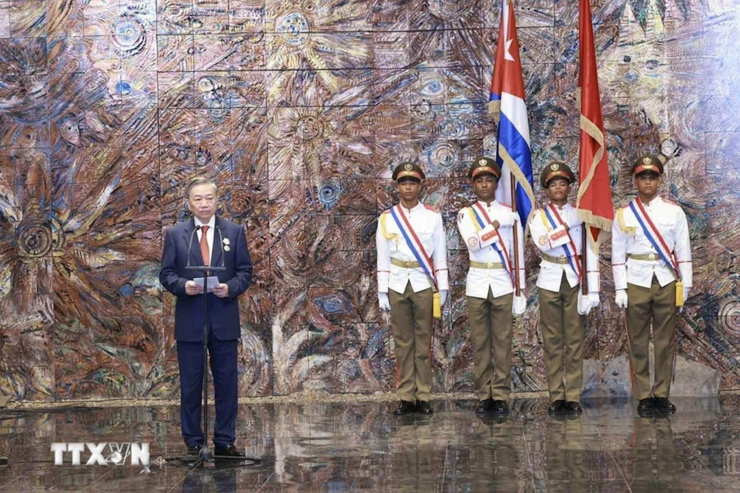 Cuba trao tặng Tổng Bí thư, Chủ tịch nước Tô Lâm Huân chương Jose Marti- Ảnh 9.