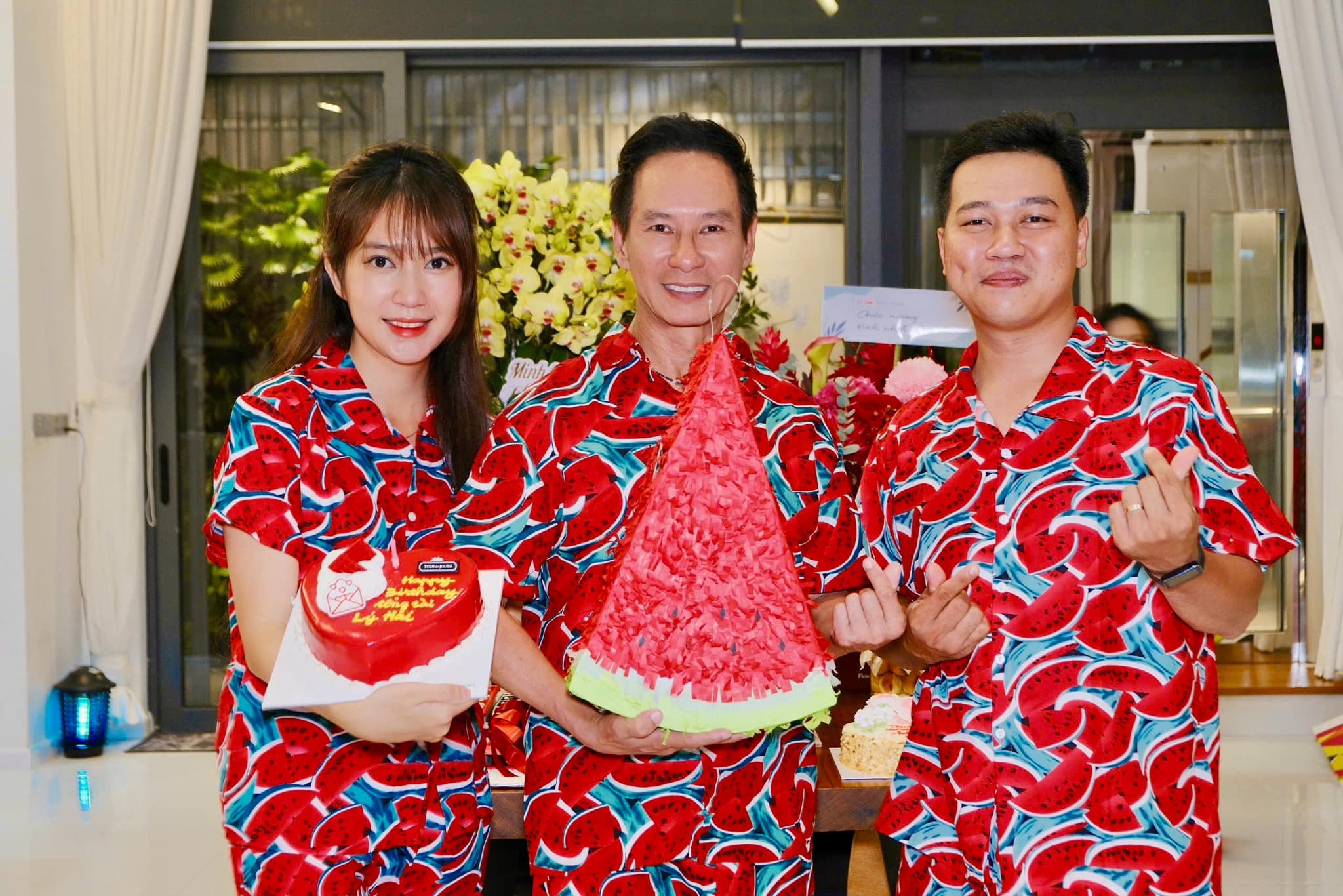 L&yacute; Hải - Minh H&agrave; rực rỡ trang phục dưa hấu- Ảnh 9.