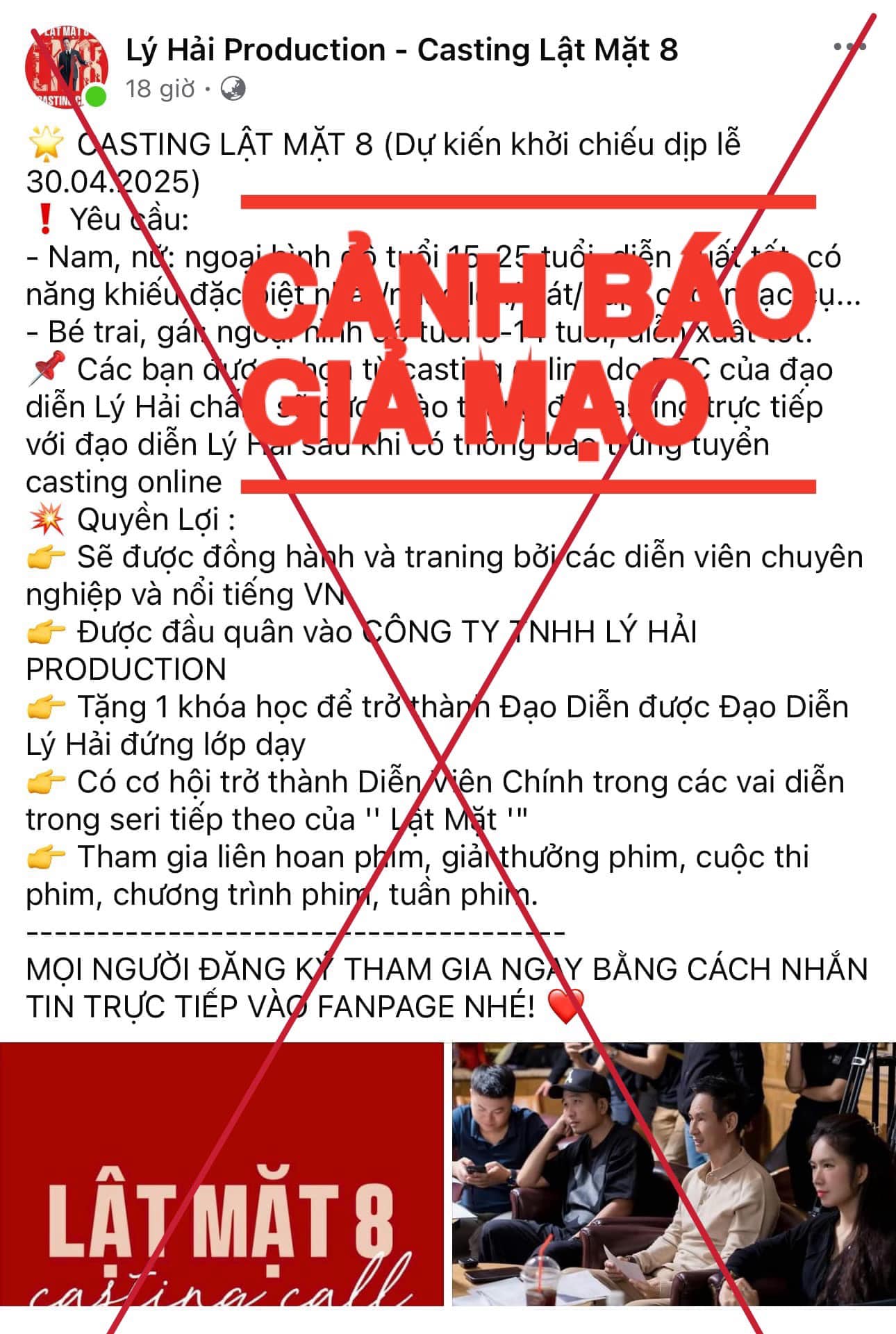L&yacute; Hải - Minh H&agrave; cảnh b&aacute;o thủ đoạn giả mạo đo&agrave;n phim để lừa tiền- Ảnh 4.
