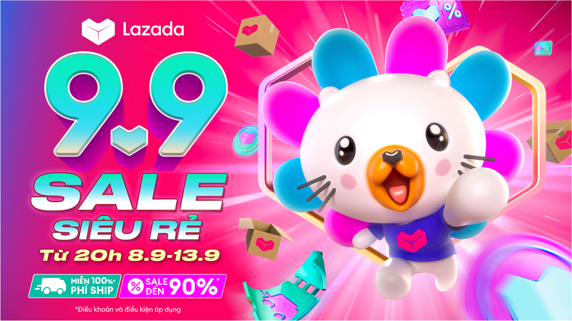 Lazada &ldquo;chơi lớn&rdquo; giảm đến 90% trong lễ hội mua sắm 9.9- Ảnh 1.