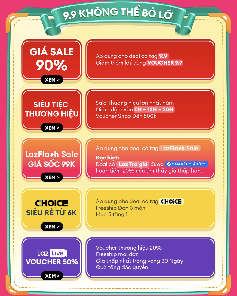 Lazada &ldquo;chơi lớn&rdquo; giảm đến 90% trong lễ hội mua sắm 9.9- Ảnh 2.