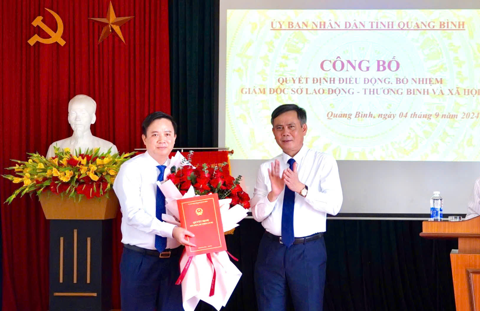 &Ocirc;ng Phạm Tiến Nam được điều động l&agrave;m Gi&aacute;m đốc Sở LĐ-TB-XH tỉnh Quảng B&igrave;nh- Ảnh 1.