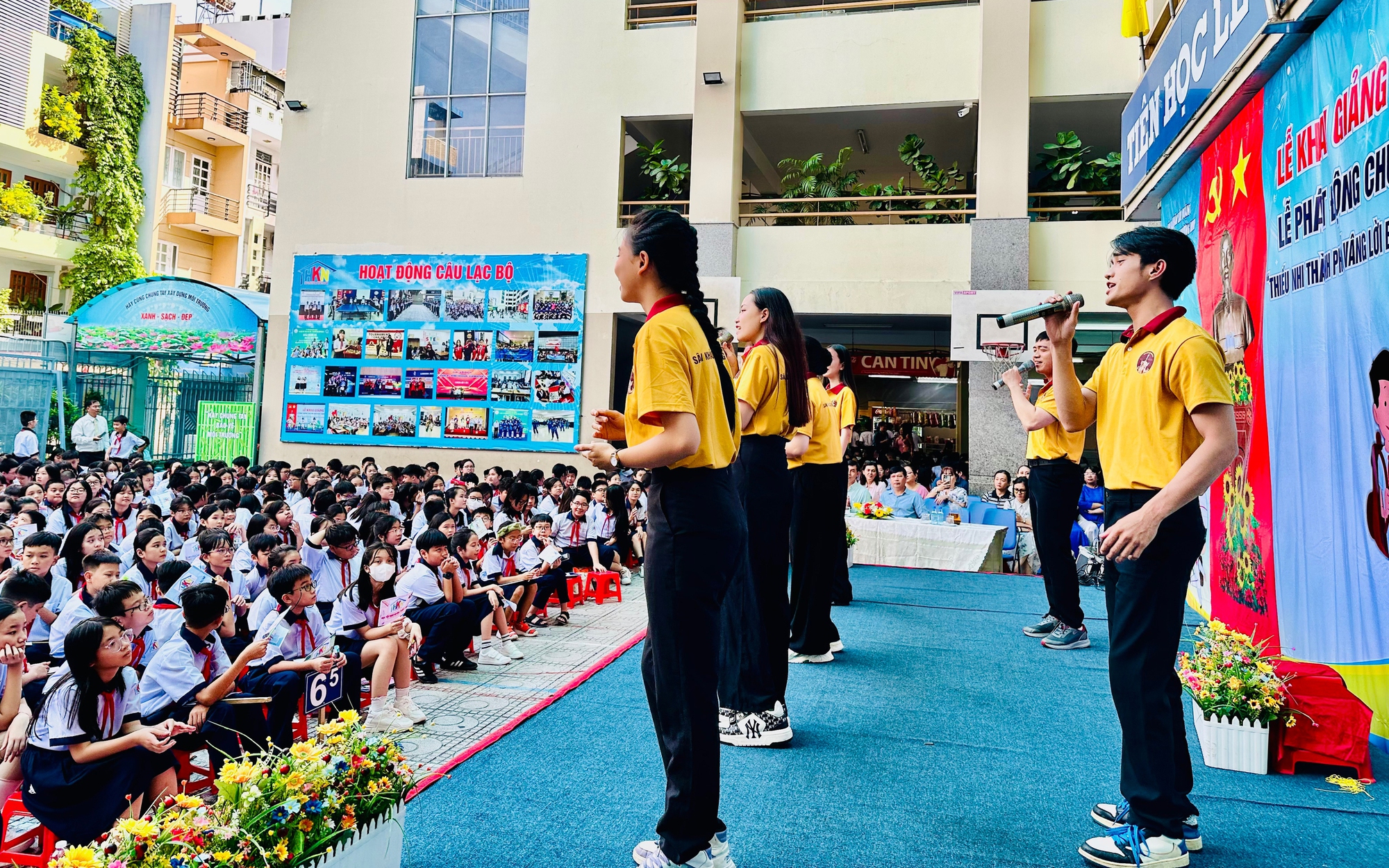 Sôi động chương trình Sân khấu học đường khởi đầu năm học mới