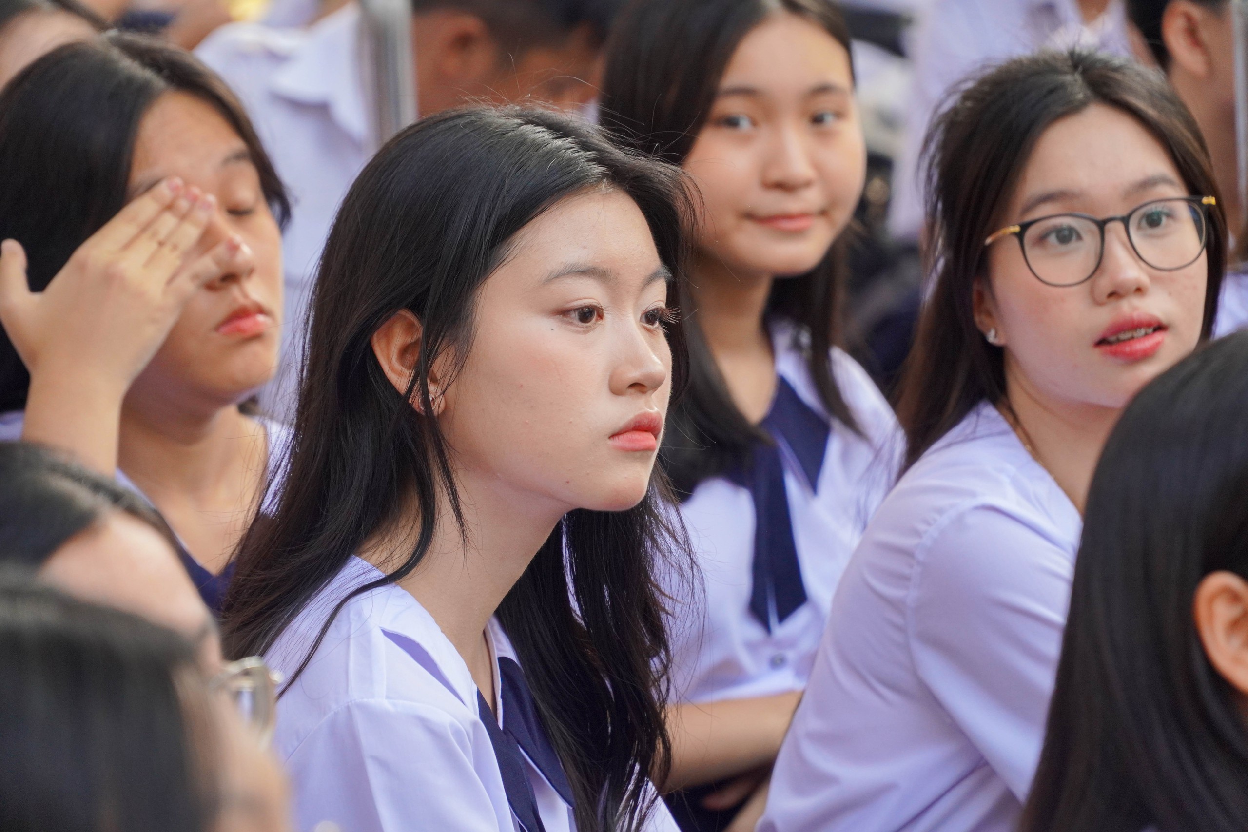 Lễ khai giảng ấn tượng tại ng&ocirc;i trường THPT l&acirc;u đời nhất Việt Nam- Ảnh 6.