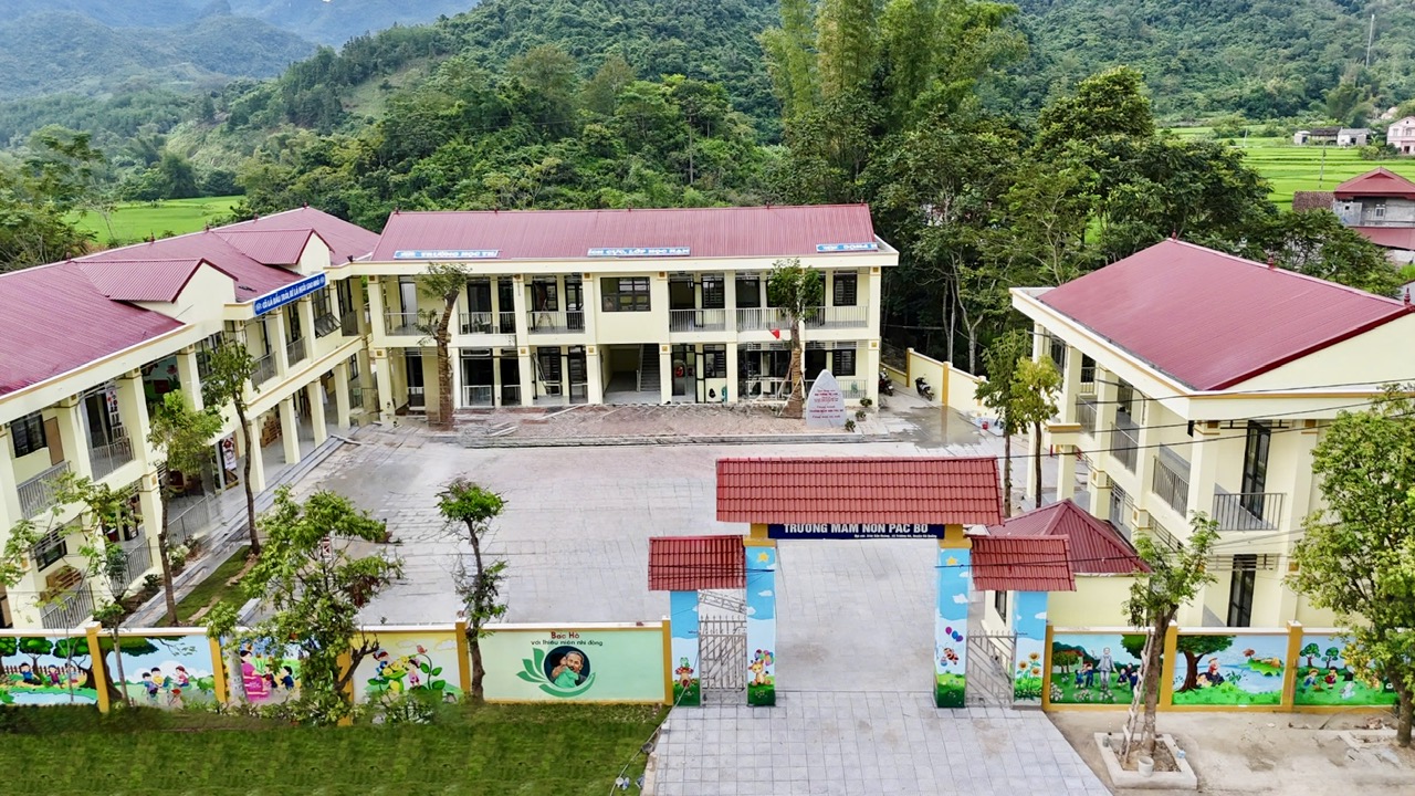 Kh&aacute;nh th&agrave;nh trường Mầm non P&aacute;c B&oacute; do Tổng B&iacute; thư, Chủ tịch nước T&ocirc; L&acirc;m tặng- Ảnh 3.