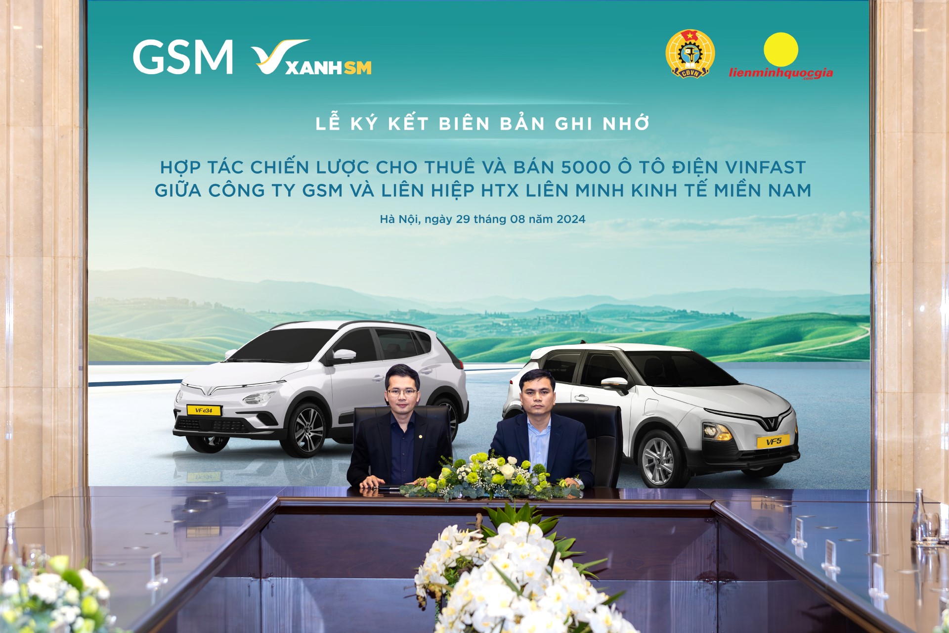 Li&ecirc;n hiệp HTX t&agrave;i xế taxi c&ocirc;ng nghệ lớn nhất Việt Nam mua, thu&ecirc; 5.000 &ocirc; t&ocirc; điện VinFast- Ảnh 1.