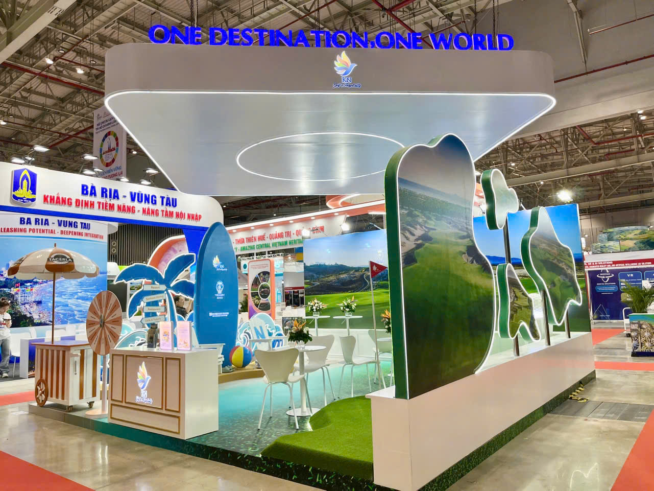 KN Holdings đẩy mạnh quảng bá lĩnh vực golf và dịch vụ ở ITE HCMC 2024- Ảnh 2.