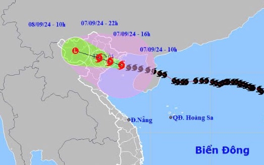 Cơ quan khí tượng lên tiếng trước thông tin "bão số 3 đổi hướng"