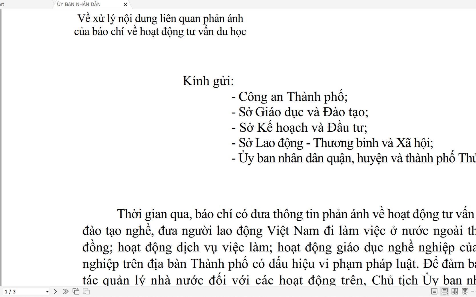 TP HCM yêu cầu xử lý nghiêm các hoạt động tư vấn du học, đào tạo nghề vi phạm pháp luật