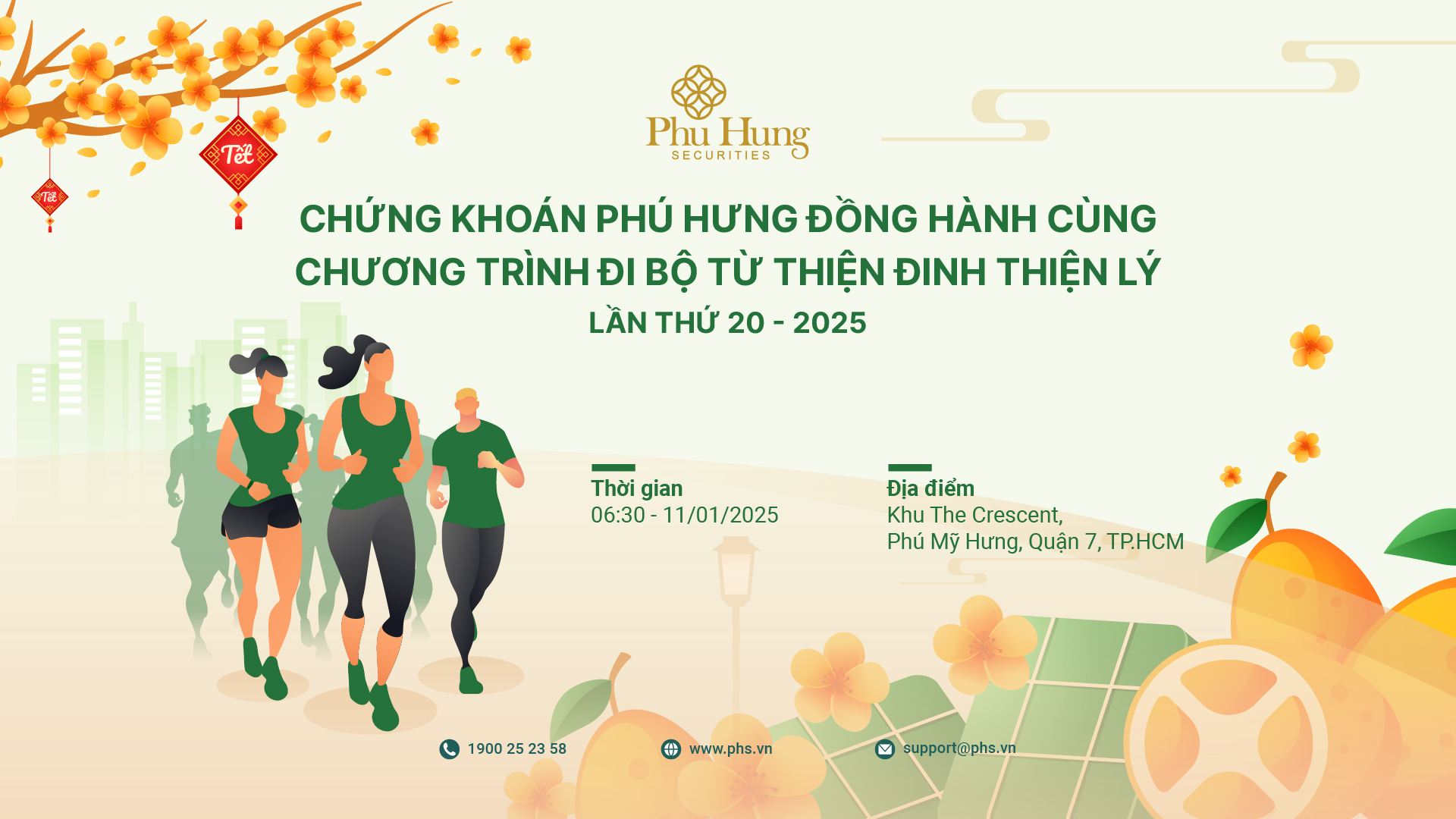 Chứng kho&aacute;n Ph&uacute; Hưng đồng h&agrave;nh chương tr&igrave;nh Đi bộ từ thiện Đinh Thiện L&yacute;- Ảnh 1.