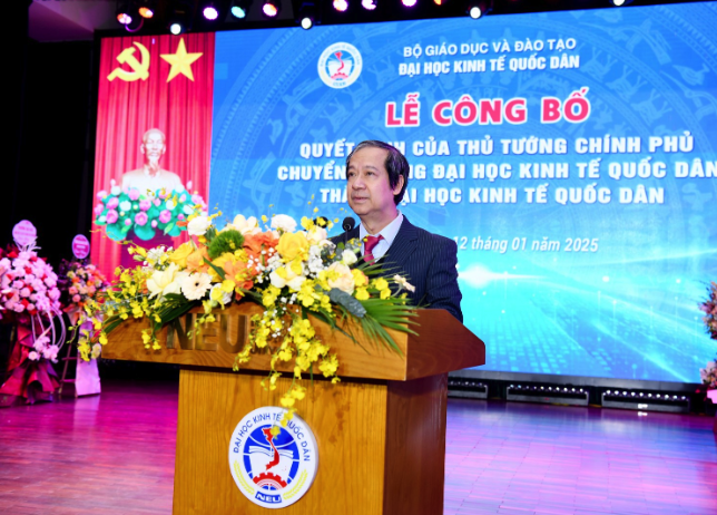 Trường ĐH Kinh tế Quốc d&acirc;n th&agrave;nh ĐH Kinh tế Quốc d&acirc;n- Ảnh 2.