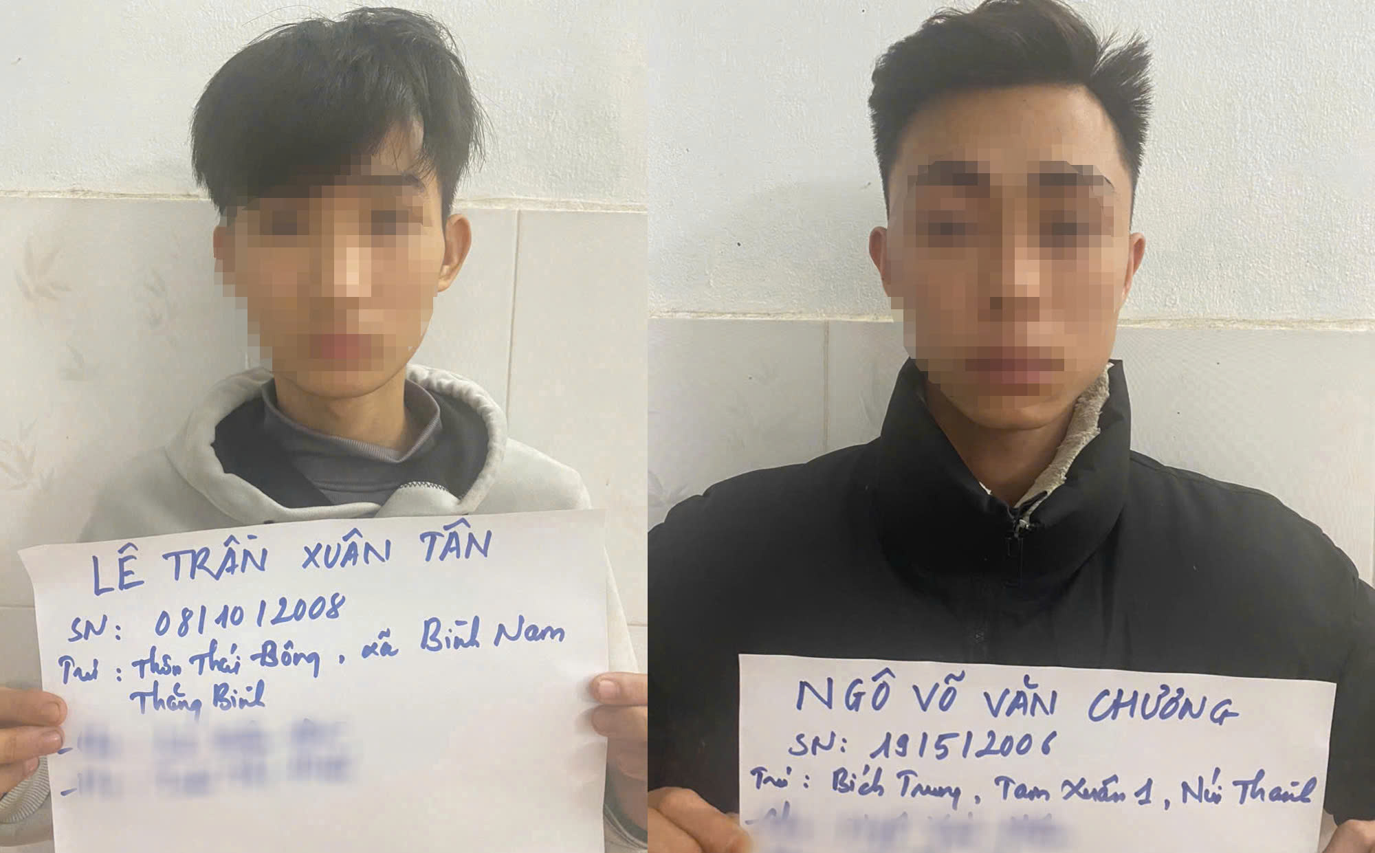 Bắt 9 đối tượng "quậy tung" qu&aacute;n Hiệu Th&aacute;p Bia ở Quảng Nam- Ảnh 3.