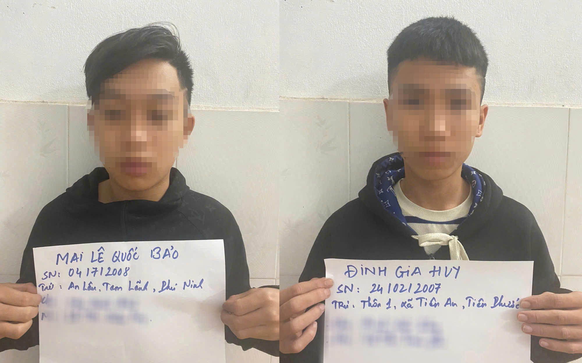 Bắt 9 đối tượng "quậy tung" qu&aacute;n Hiệu Th&aacute;p Bia ở Quảng Nam- Ảnh 4.