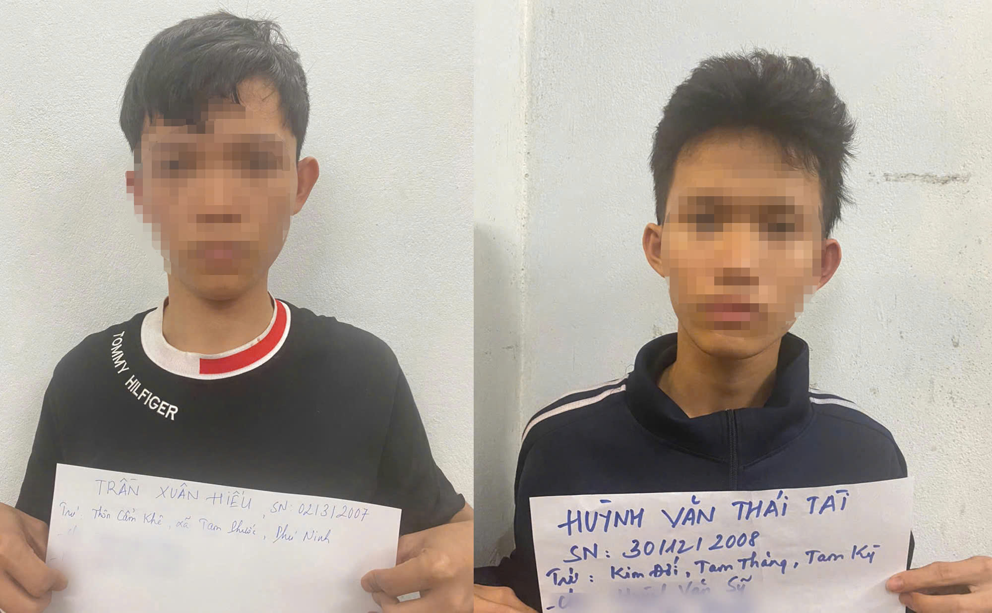 Bắt 9 đối tượng "quậy tung" qu&aacute;n Hiệu Th&aacute;p Bia ở Quảng Nam- Ảnh 5.
