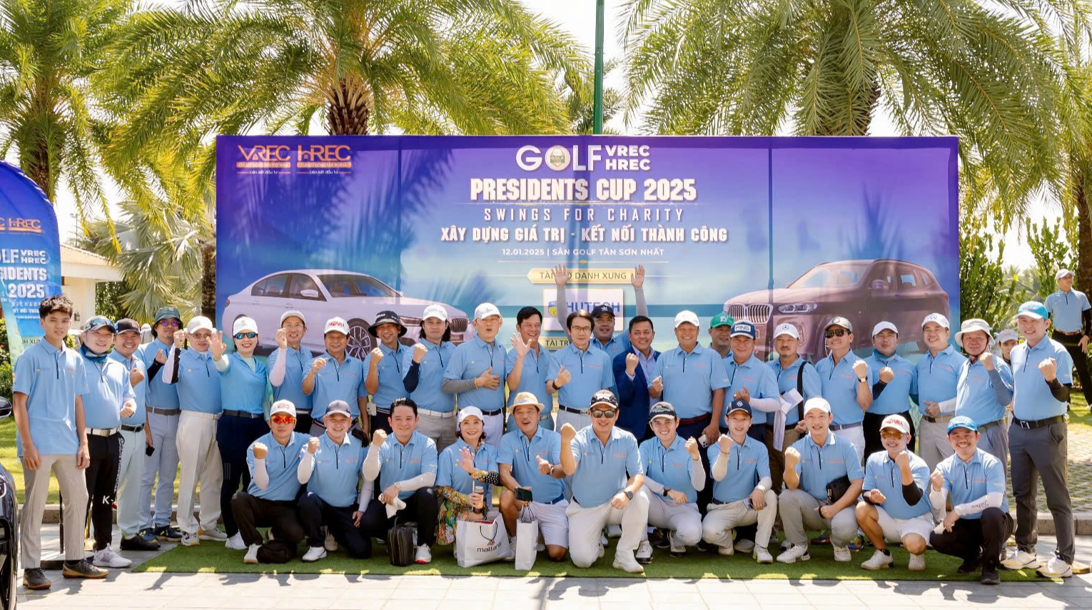 G&acirc;y quỹ hơn 1 tỉ đồng x&acirc;y cầu từ thiện từ Giải Golf Vrec & Hrec Presidents Cup 2025- Ảnh 1.