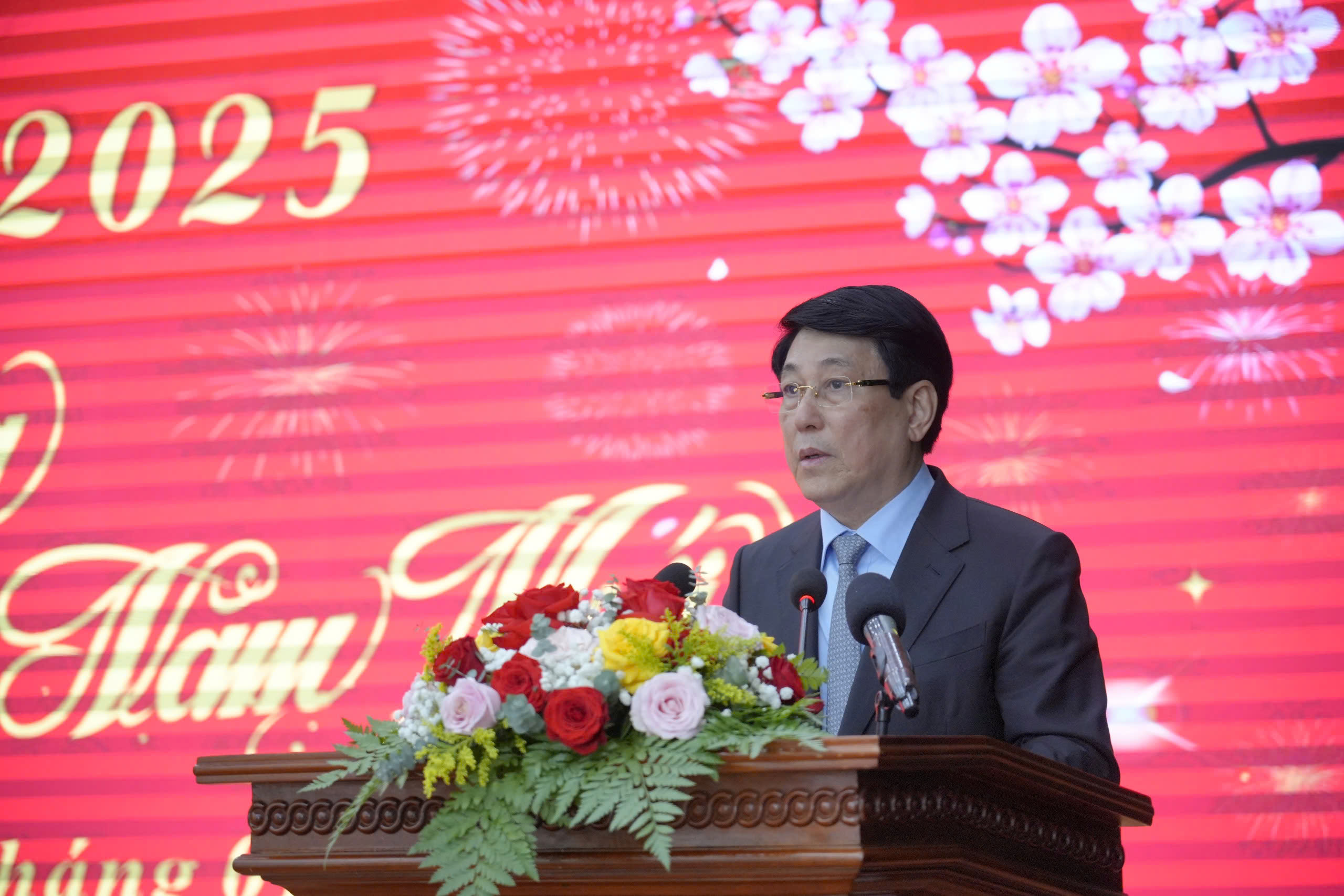Chủ tịch nước Lương Cường thăm v&agrave; ch&uacute;c Tết tại Ph&uacute; Quốc- Ảnh 1.