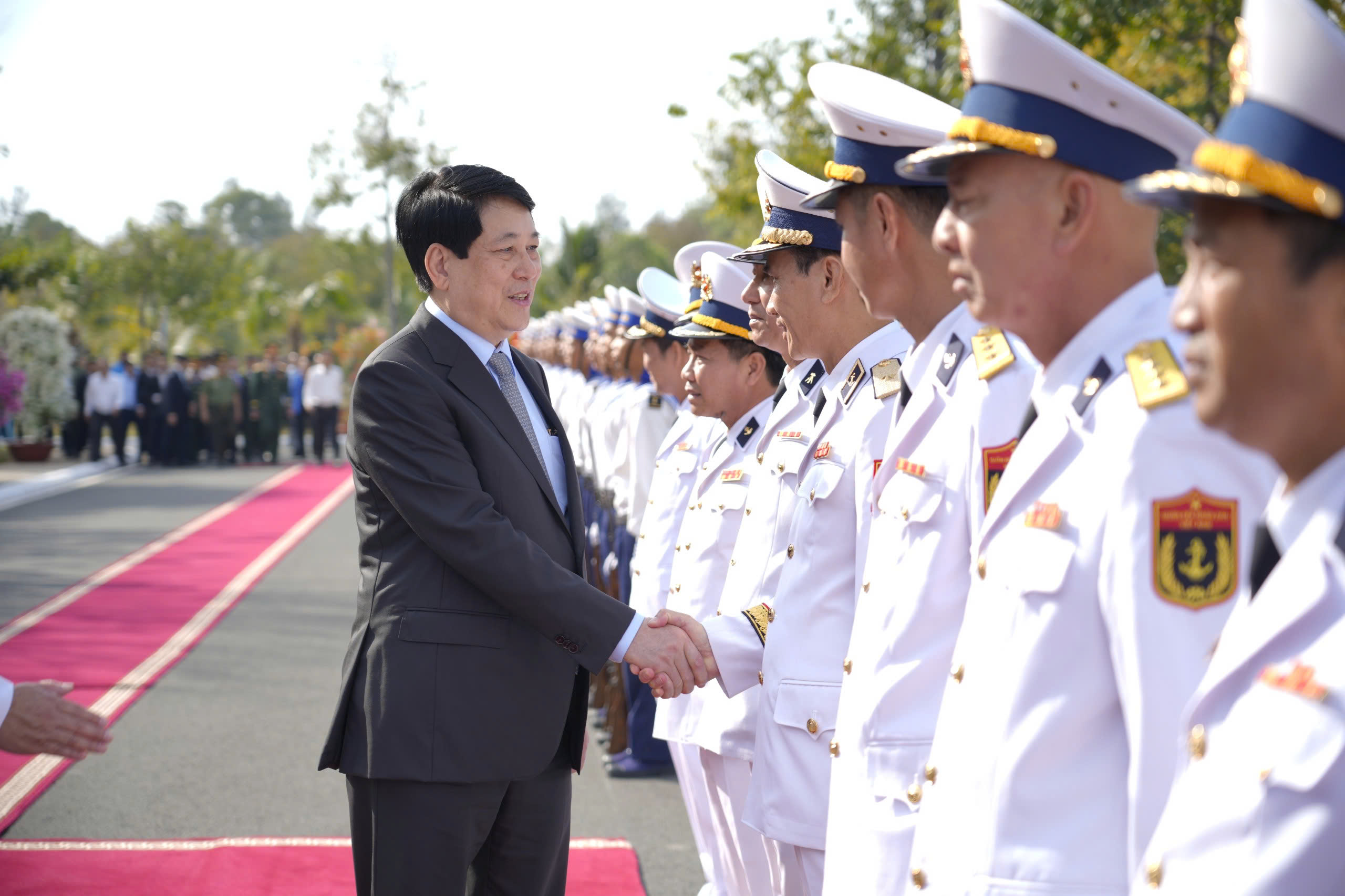 Chủ tịch nước Lương Cường thăm v&agrave; ch&uacute;c Tết tại Ph&uacute; Quốc- Ảnh 2.