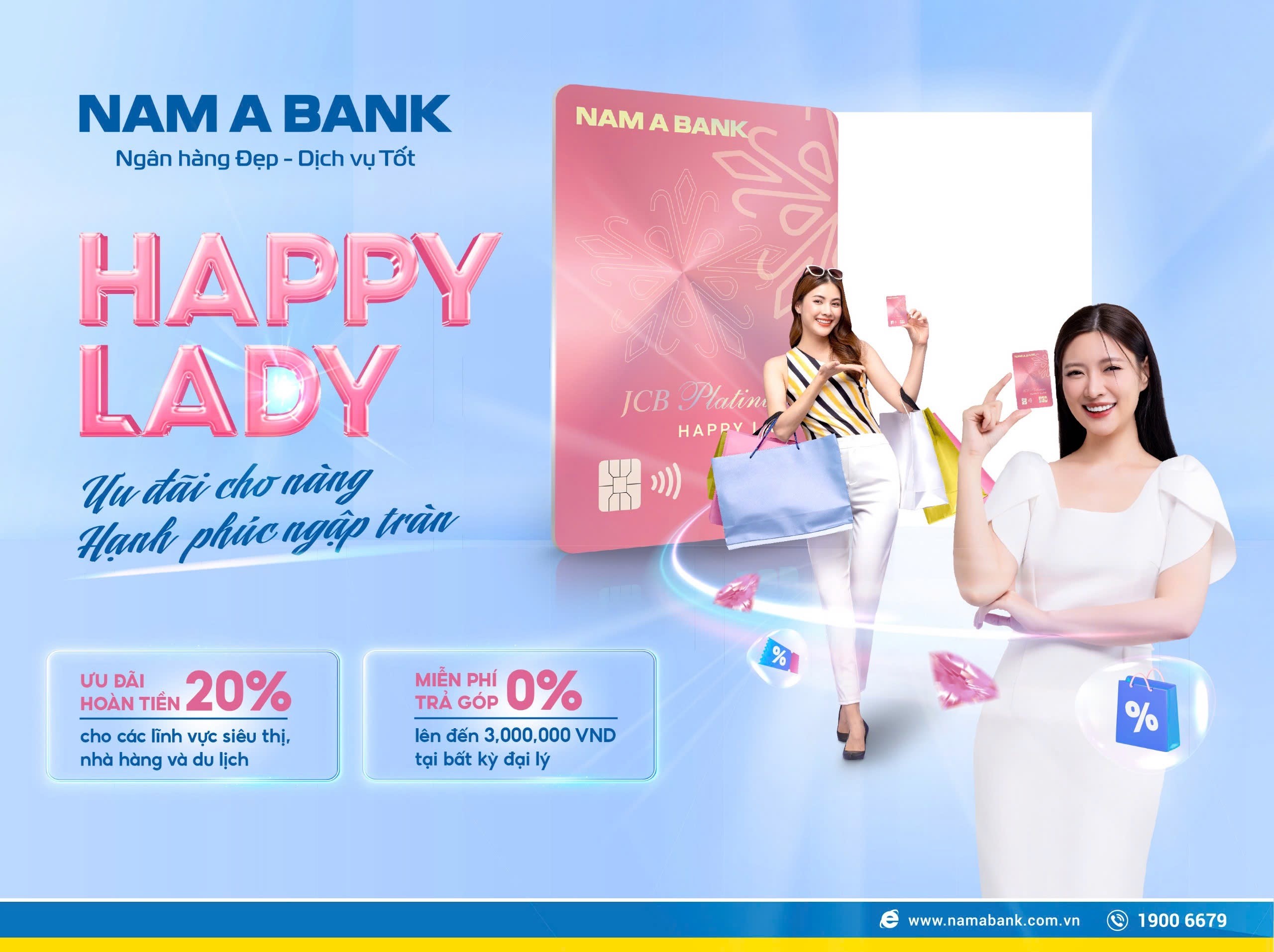 Dịp Tết n&agrave;y, Thẻ t&iacute;n dụng Happy Lady ho&agrave;n tiền l&ecirc;n đến 20%- Ảnh 1.