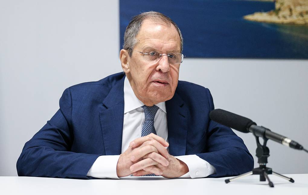 Russian Foreign Minister Sergey Lavrov Press Service of the Russian Foreign Ministry/TASS