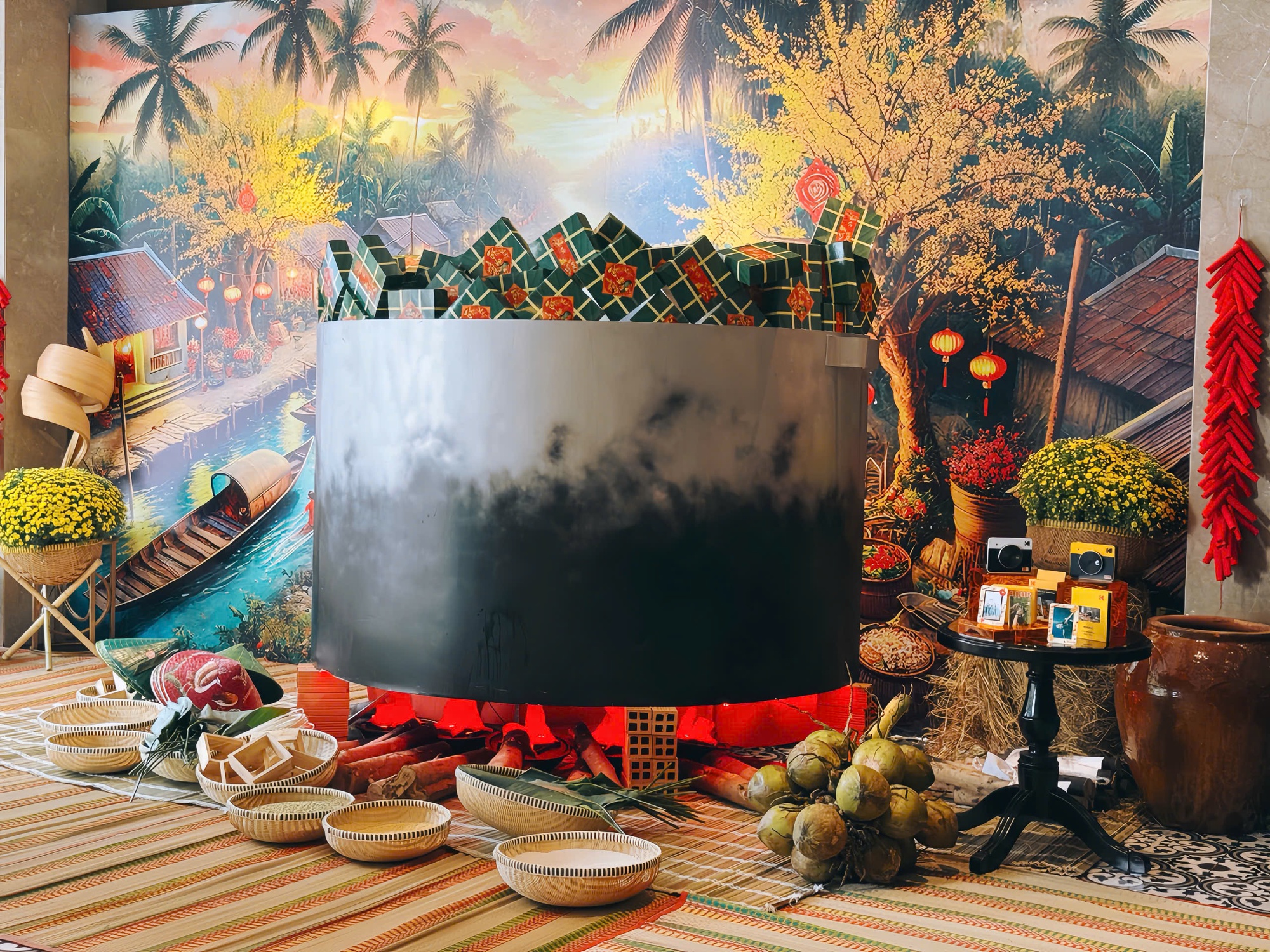 Cận cảnh "Nồi b&aacute;nh t&igrave;nh th&acirc;n khổng lồ" tại The Odys Boutique Hotel- Ảnh 6.