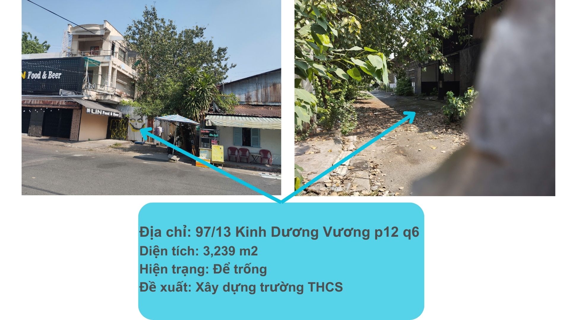 TP HCM: Quận 6 xin chuyển 8 khu đất công để làm trường học, công viên- Ảnh 2.