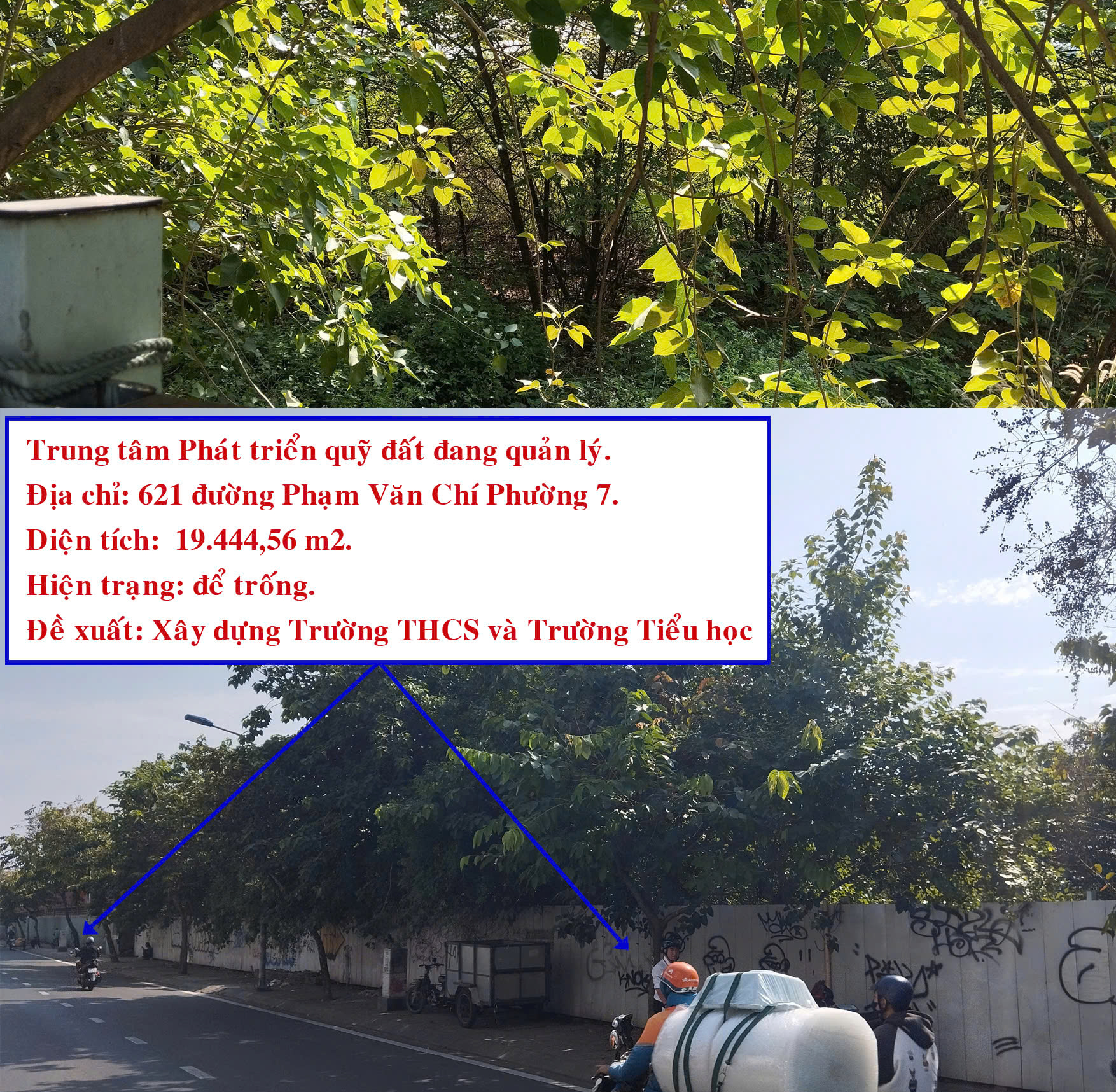 TP HCM: Quận 6 xin chuyển 8 khu đất công để làm trường học, công viên- Ảnh 1.