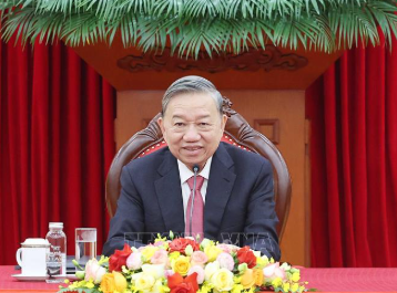 Tổng B&iacute; thư T&ocirc; L&acirc;m điện đ&agrave;m với Tổng B&iacute; thư, Chủ tịch nước Trung Quốc Tập Cận B&igrave;nh- Ảnh 1.