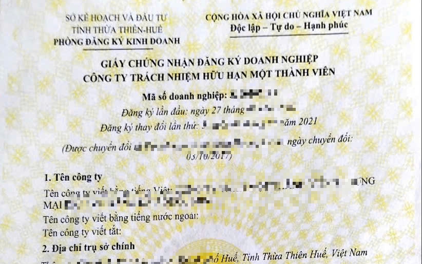Doanh nghiệp "rên trời" vì chưa thay đổi được giấy phép kinh doanh sau khi Huế lên trung ương