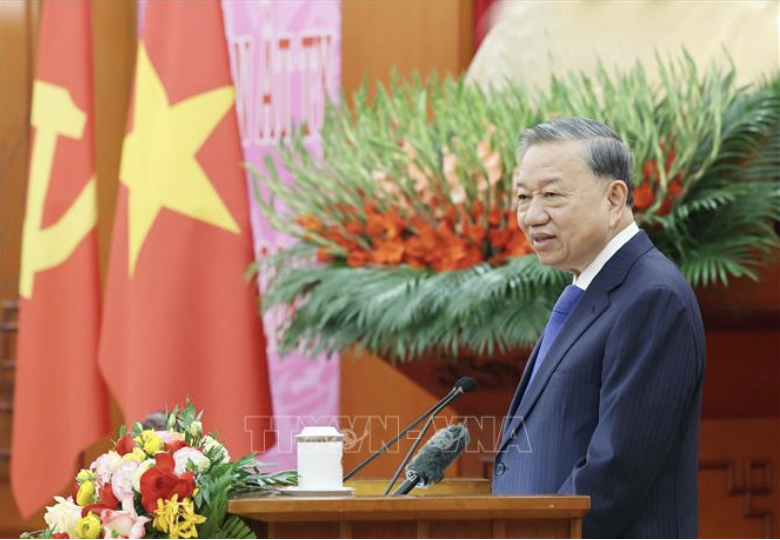 Tổng B&iacute; thư T&ocirc; L&acirc;m gặp gỡ kiều b&agrave;o ti&ecirc;u biểu dự "Xu&acirc;n qu&ecirc; hương"- Ảnh 9.