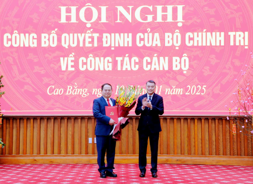 Ph&oacute; B&iacute; thư Tỉnh ủy Đồng Nai l&agrave;m B&iacute; thư Tỉnh ủy Cao Bằng- Ảnh 1.