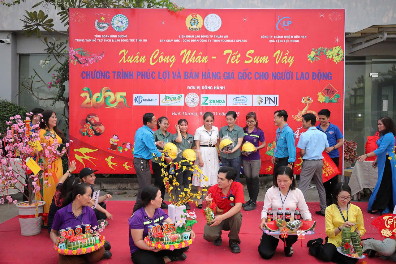 Tưng bừng lo Tết cho công nhân ở Bình Dương- Ảnh 6.