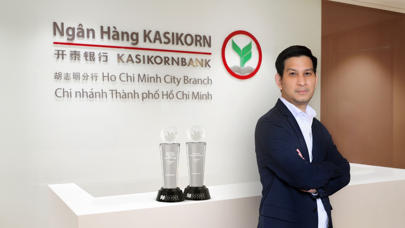 KBank gi&agrave;nh giải thưởng Thẻ t&iacute;n dụng mới tốt nhất 2024 từ International Finance Awards- Ảnh 1.