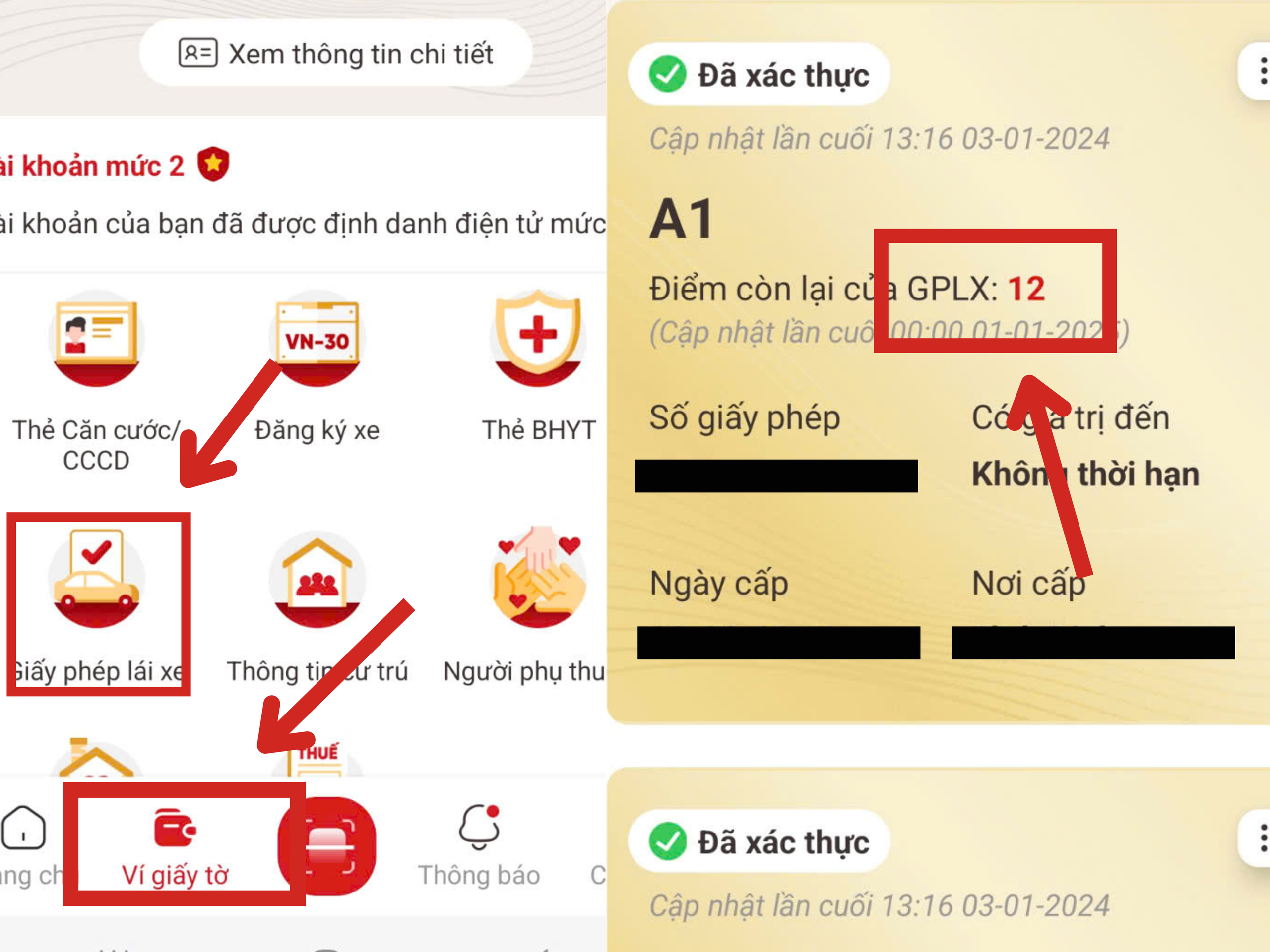 Cách đơn giản để biết giấy phép lái xe còn bao nhiêu điểm- Ảnh 1.