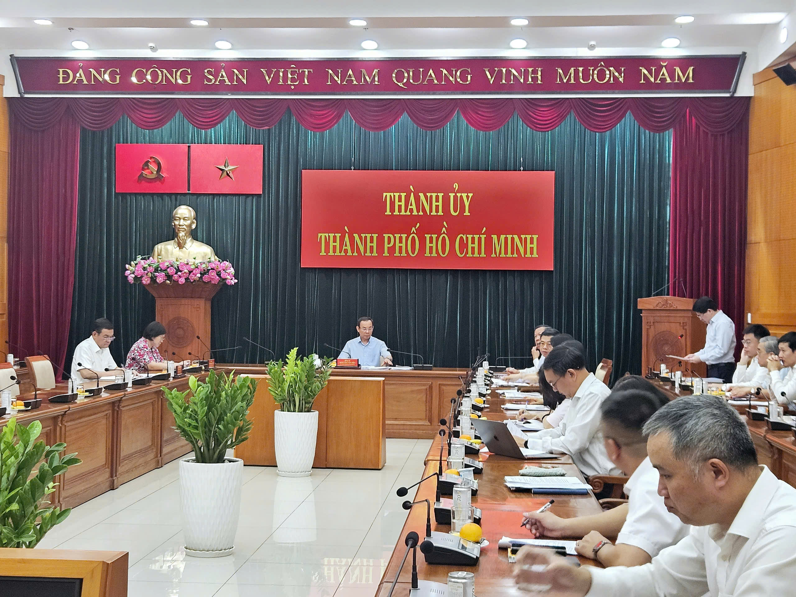 B&iacute; thư Nguyễn Văn N&ecirc;n l&agrave;m Trưởng ban chỉ đạo Trung t&acirc;m t&agrave;i ch&iacute;nh quốc tế TP HCM- Ảnh 1.