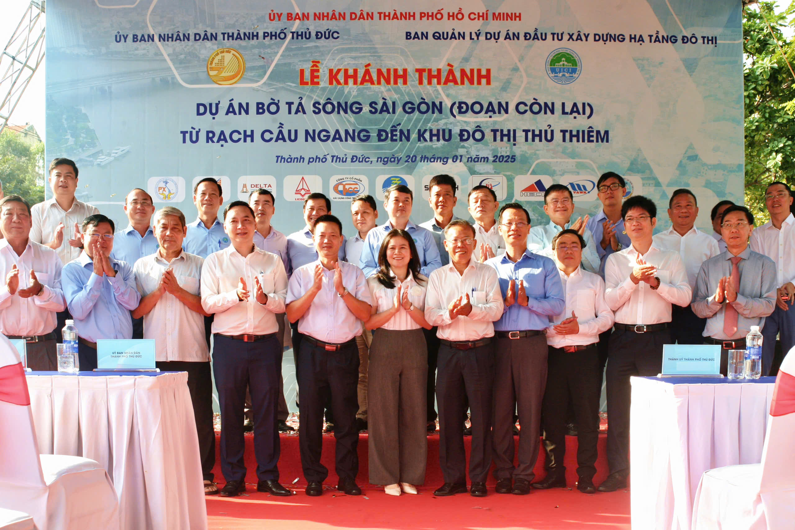 Kh&aacute;nh th&agrave;nh dự &aacute;n Bờ tả s&ocirc;ng S&agrave;i G&ograve;n: C&ocirc;ng tr&igrave;nh chống ngập gần 993 tỉ đồng- Ảnh 6.
