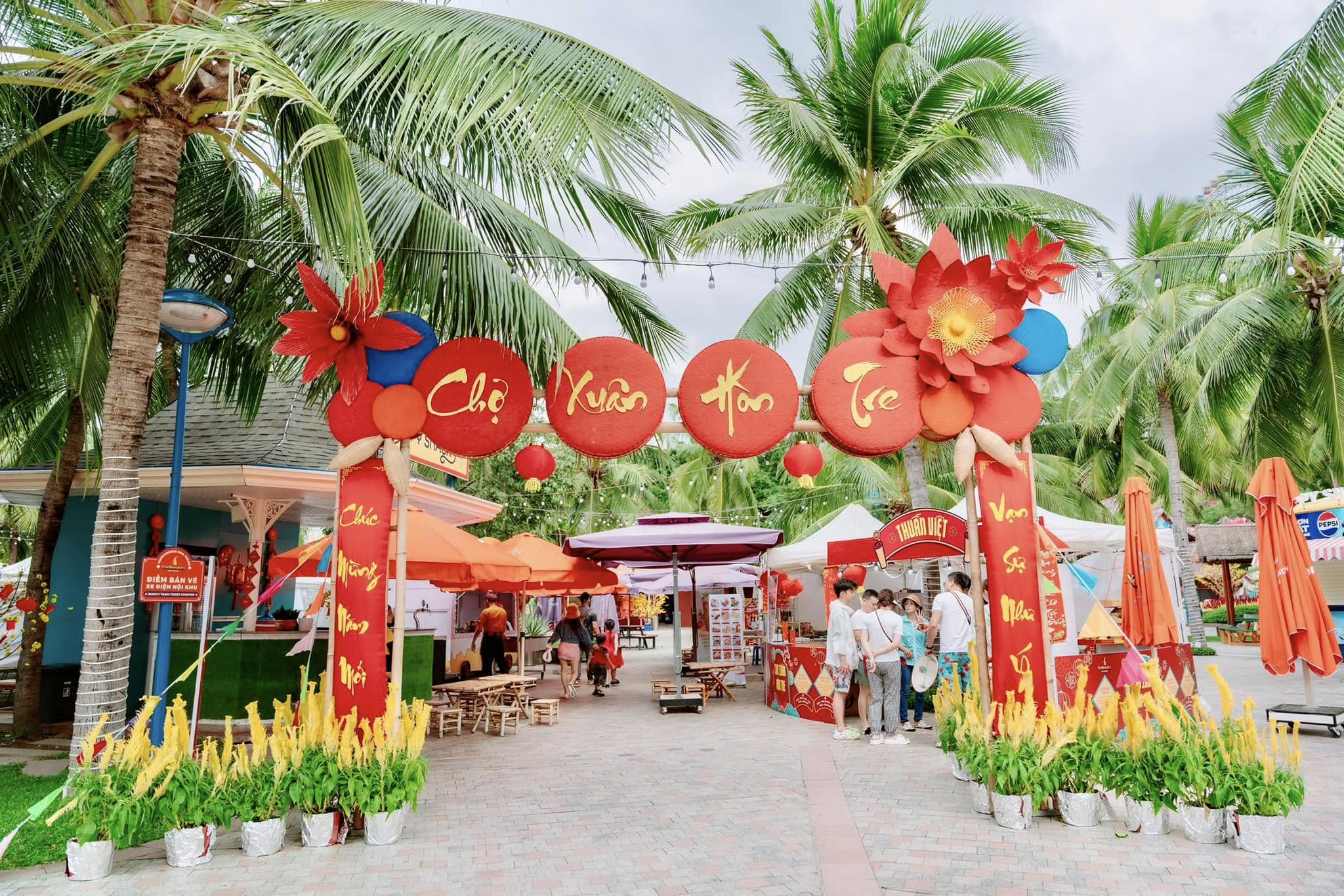 Du xu&acirc;n đ&oacute;n Tết đậm m&agrave;u sắc phương Đ&ocirc;ng tại Vinpearl khắp 3 miền- Ảnh 7.