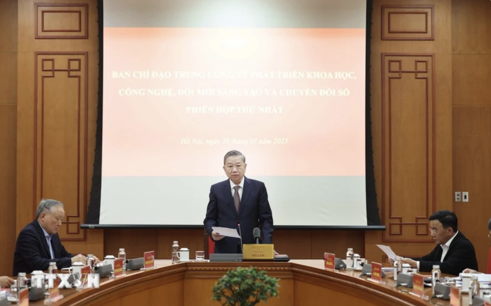 Tổng B&iacute; thư: X&acirc;y dựng Bộ Chỉ số đ&aacute;nh gi&aacute; kết quả ph&aacute;t triển khoa học, c&ocirc;ng nghệ- Ảnh 1.