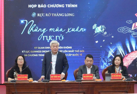 H&agrave; Nội c&oacute; kỷ lục Guinness với m&agrave;n tr&igrave;nh diễn 2025 drone trong đ&ecirc;m giao thừa- Ảnh 1.