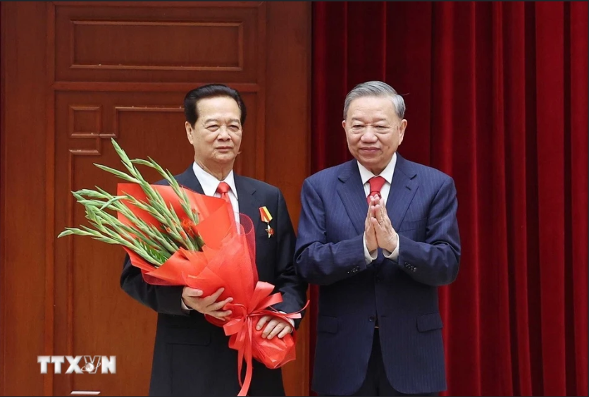 Tổng B&iacute; thư T&ocirc; L&acirc;m: Đồng l&ograve;ng đưa đất nước ph&aacute;t triển nhanh, bền vững trong kỷ nguy&ecirc;n mới- Ảnh 6.