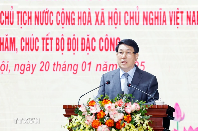 Chủ tịch nước Lương Cường: Binh chủng Đặc c&ocirc;ng ph&aacute;t huy truyền thống "Đặc biệt tinh nhuệ"- Ảnh 2.