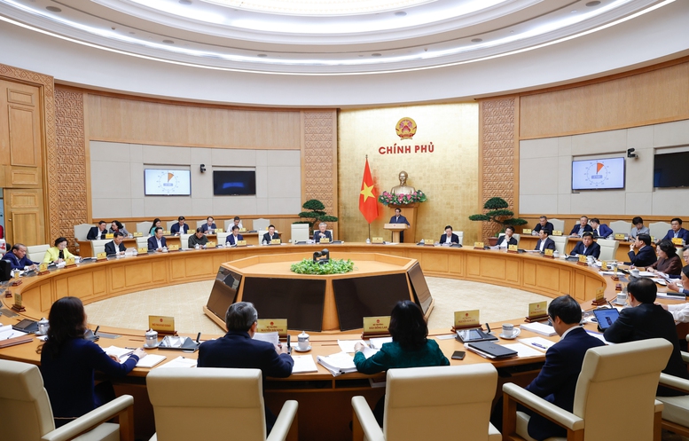 Chính phủ ban hành Chương trình hành động thực hiện Nghị quyết Đại hội XIV của Đảng - Ảnh 1.