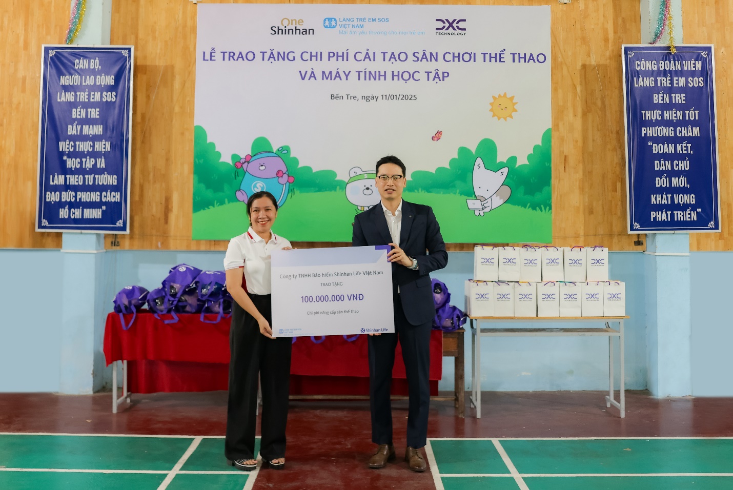 Shinhan Life đồng h&agrave;nh c&ugrave;ng L&agrave;ng Trẻ em SOS Việt Nam hướng tới tương lai bền vững- Ảnh 1.
