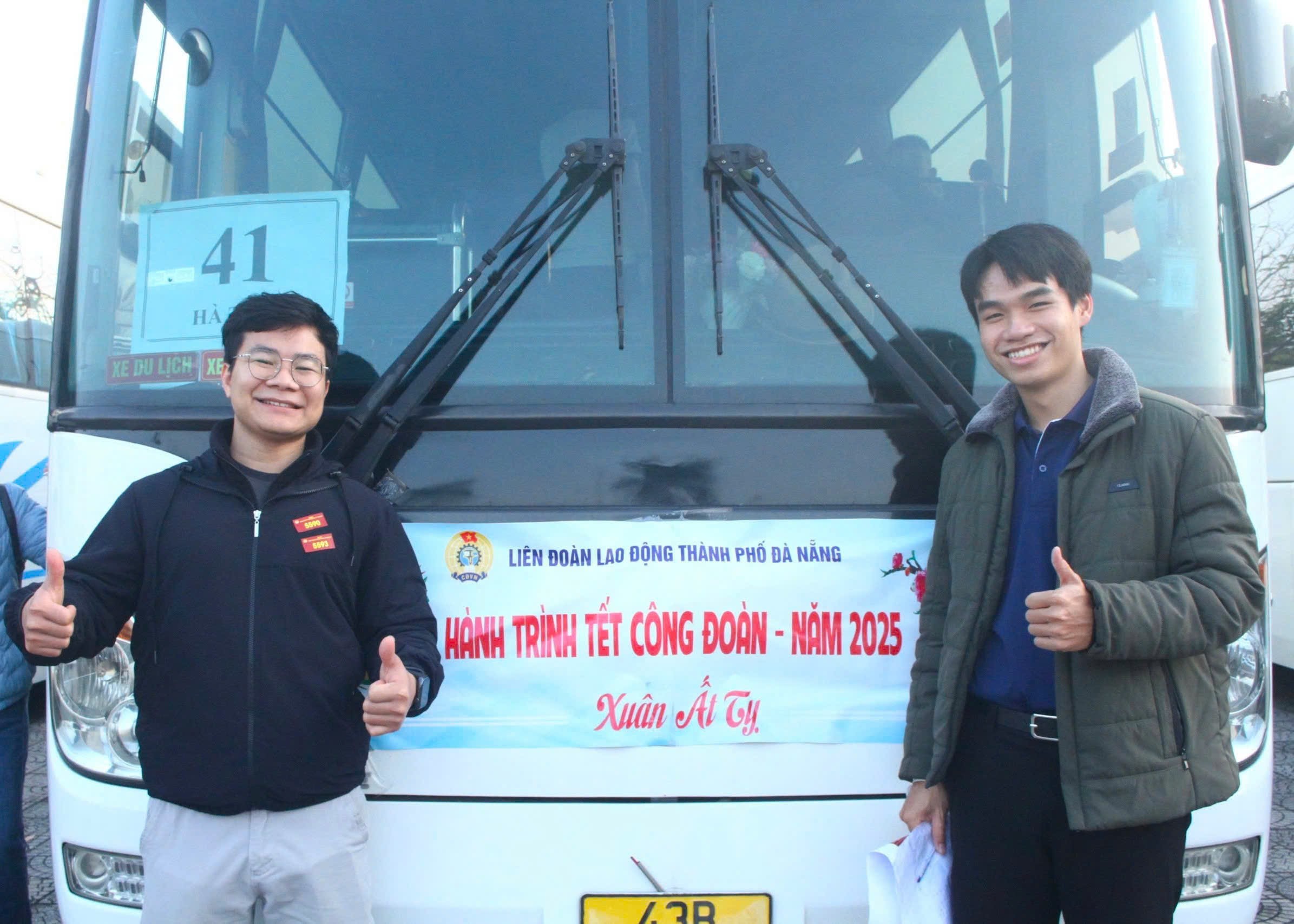 Từng chuyến xe C&ocirc;ng đo&agrave;n đưa Tết gần hơn với người lao động Đ&agrave; Nẵng- Ảnh 10.